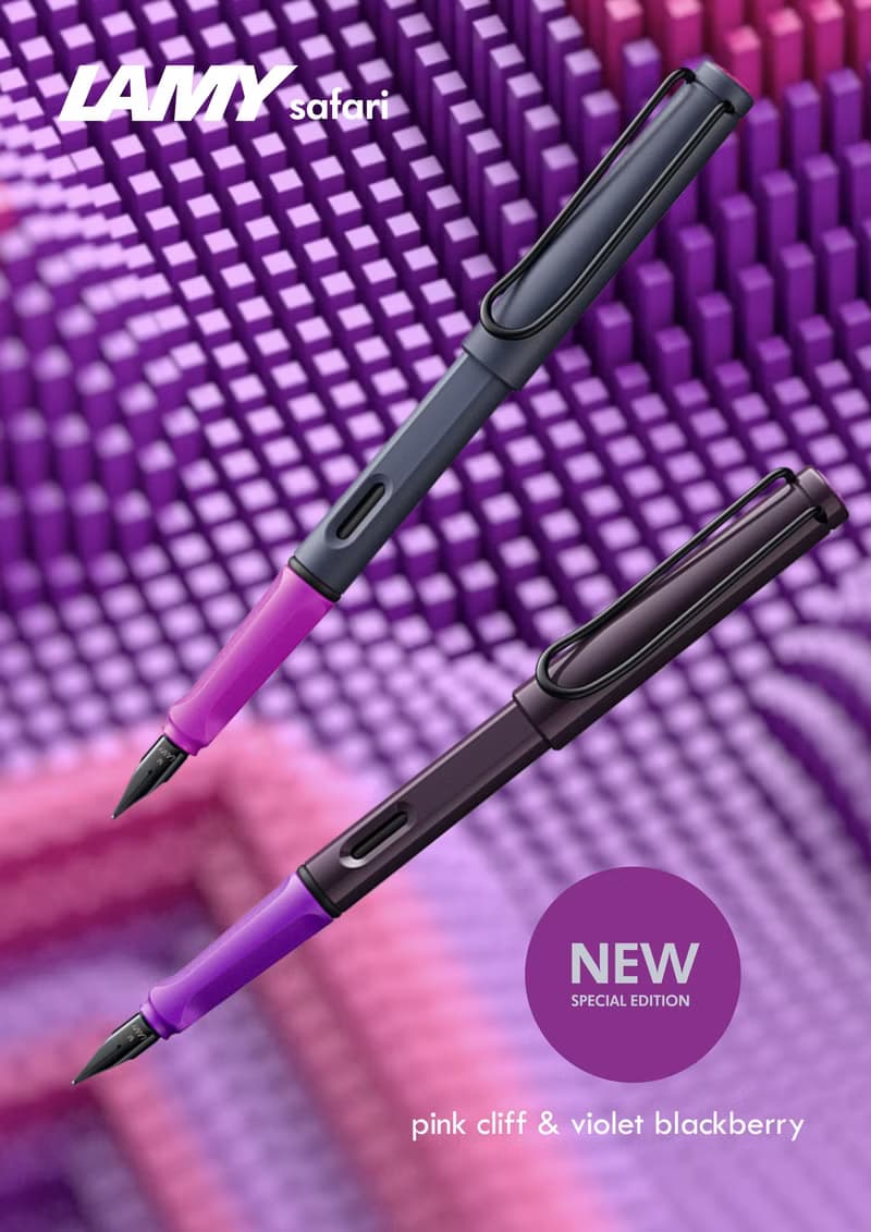 LAMY 原子筆 限量單盒 / SAFARI 系列 2024 - 懸岩粉紅