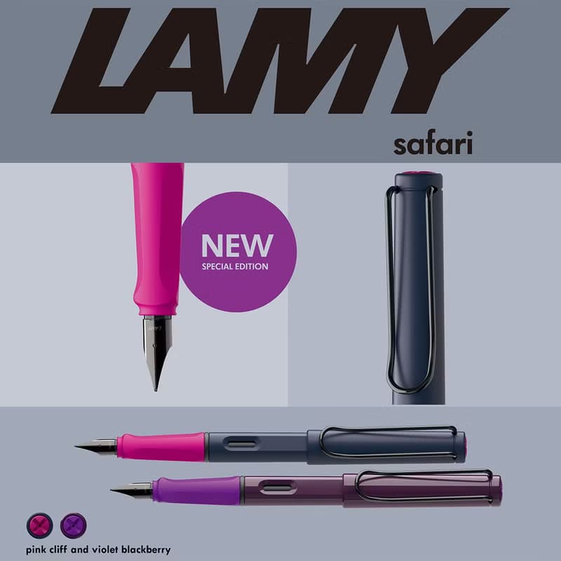 LAMY 原子筆 限量單盒 / SAFARI 系列 2024 - 懸岩粉紅