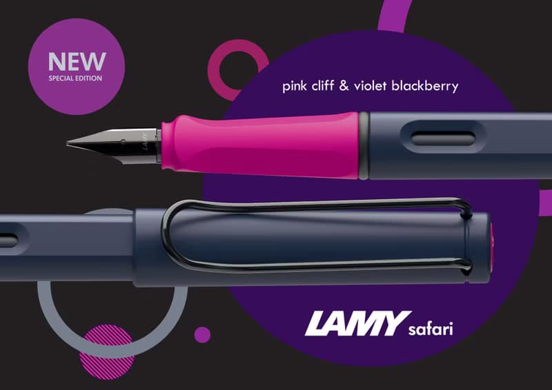 LAMY 原子筆 限量單盒 / SAFARI 系列 2024 - 懸岩粉紅