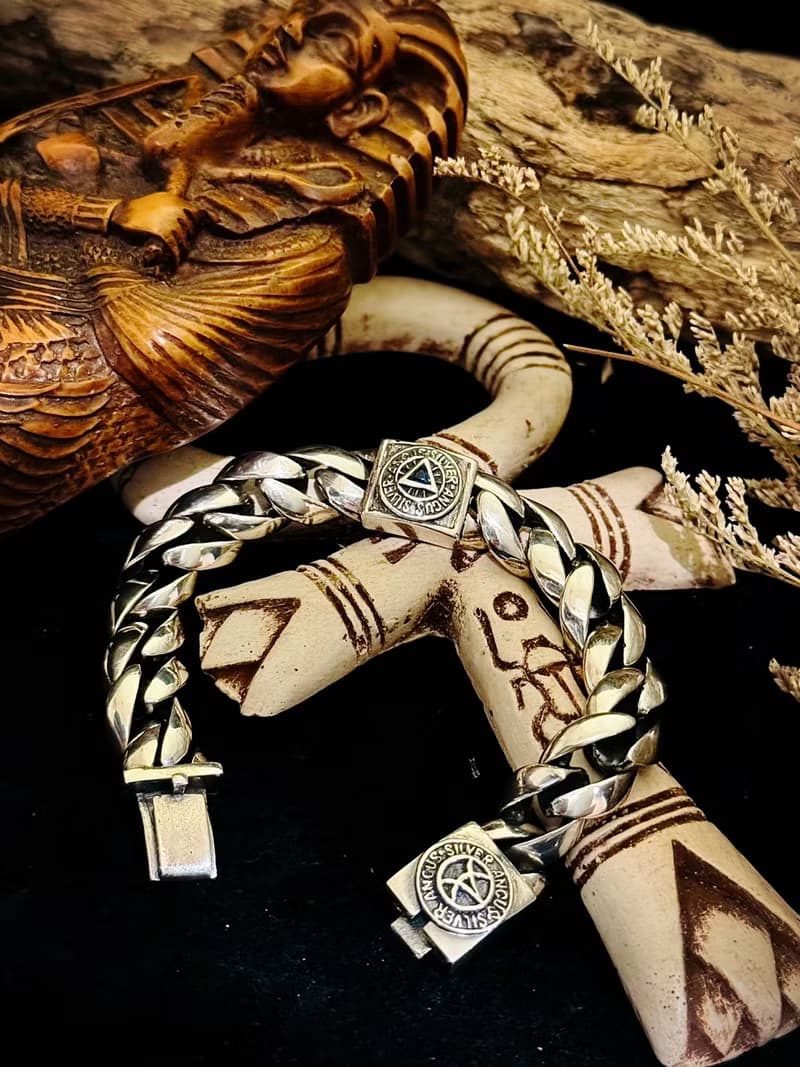 【埃及系列】真知之眼 手鍊/925純銀