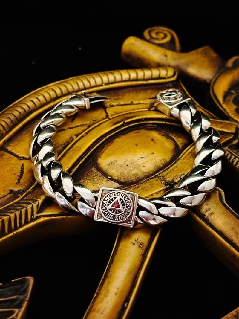 【埃及系列】真知之眼 手鍊/925純銀