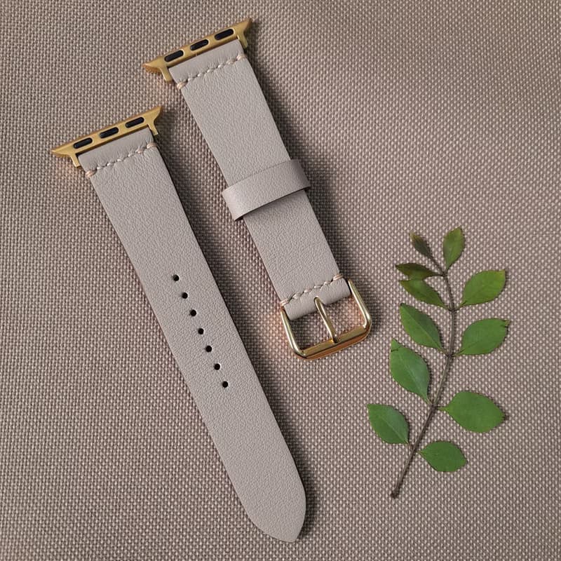 Apple Watch錶帶 / 3色可選 /手工製作 / 義大利頂級皮革