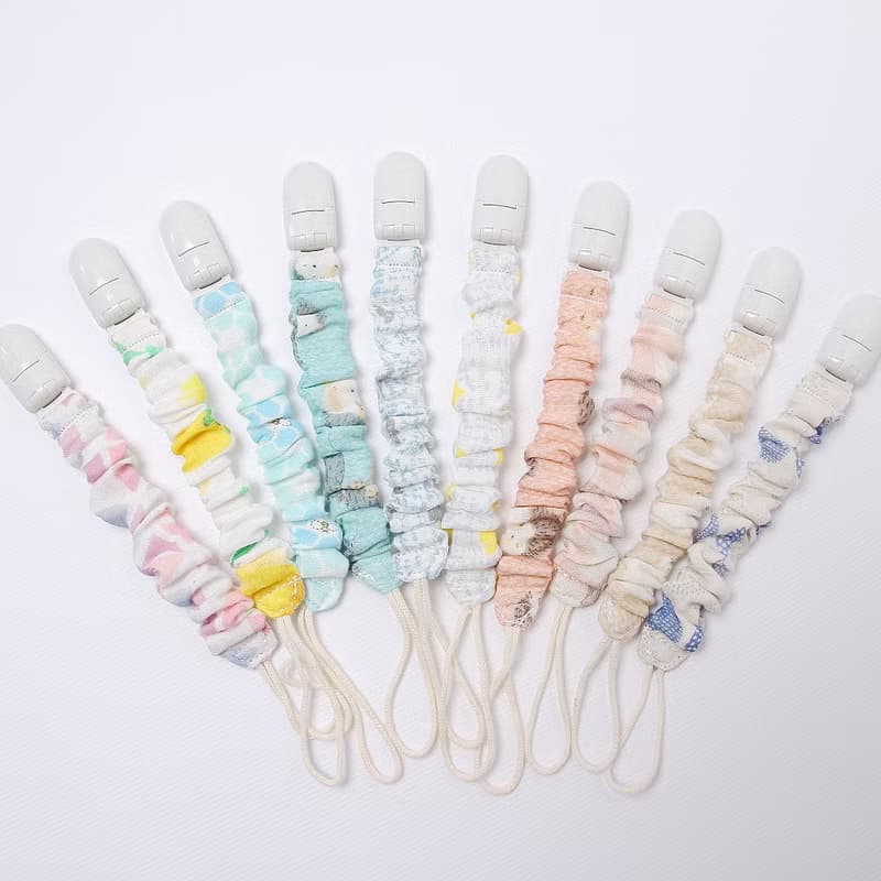日本印花香草奶嘴夾_13cm -3入組_一般奶嘴也適用(台灣製造)