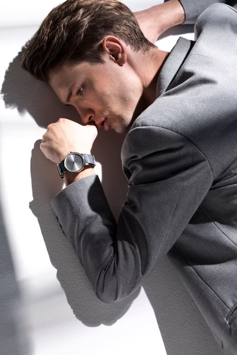 Simpl Watch - Silver Ash Nato Set