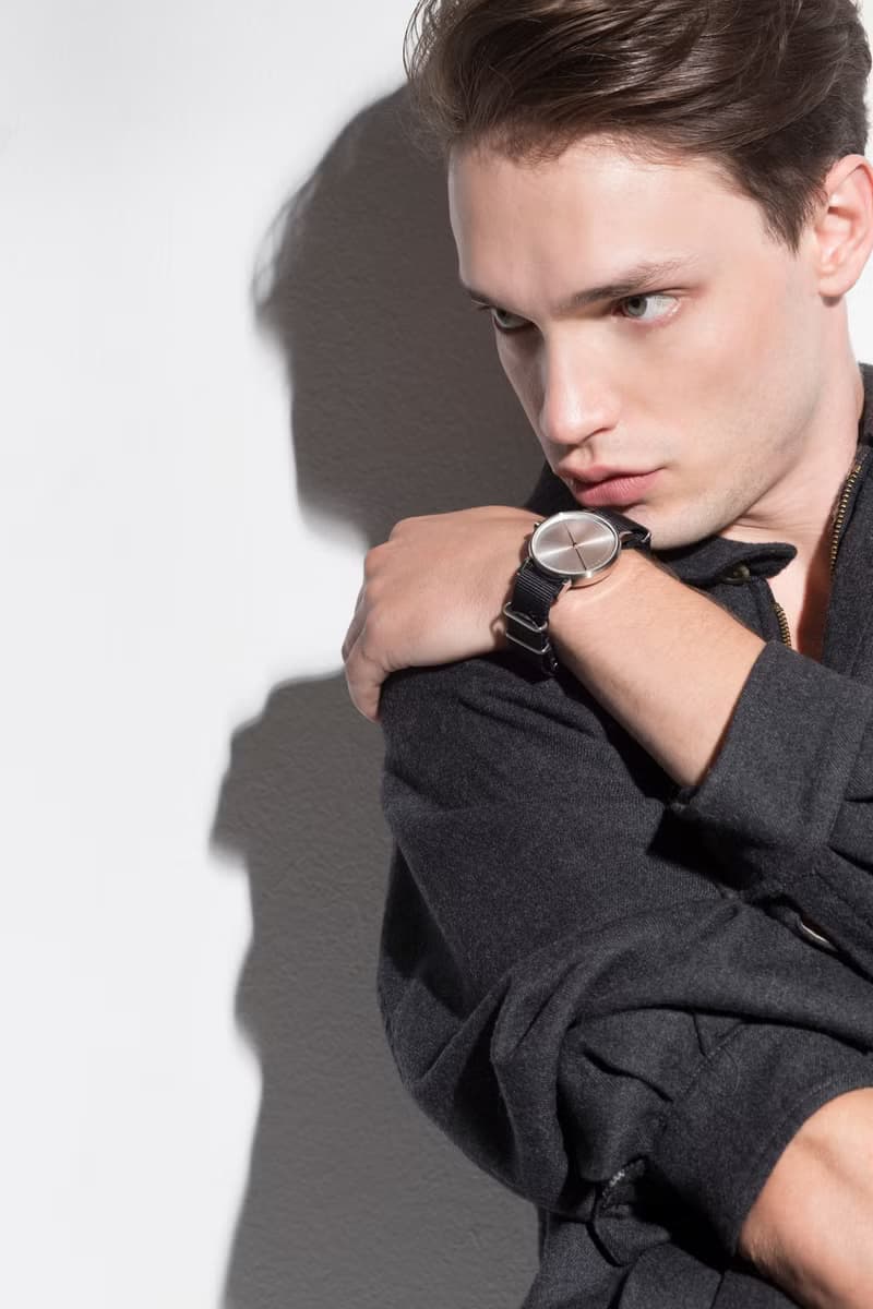 Simpl Watch - Silver Ash Nato Set