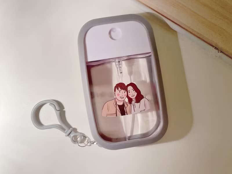//加購商品// 似顏繪 隨身噴霧瓶 酒精噴瓶