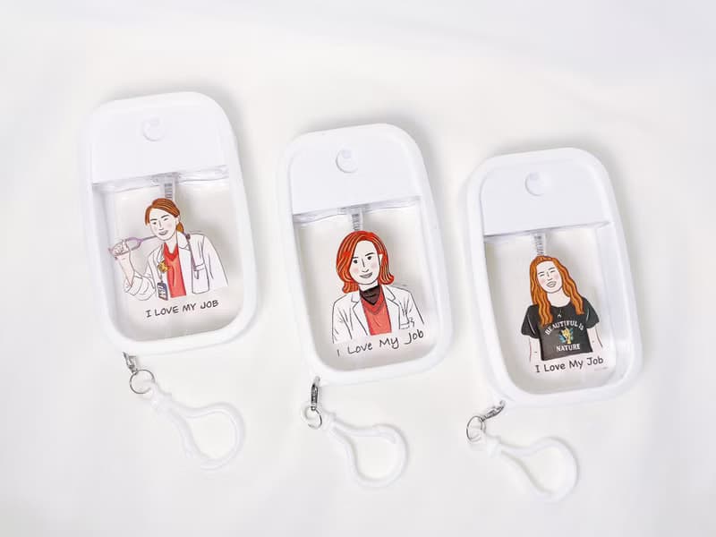 //加購商品// 似顏繪 隨身噴霧瓶 酒精噴瓶