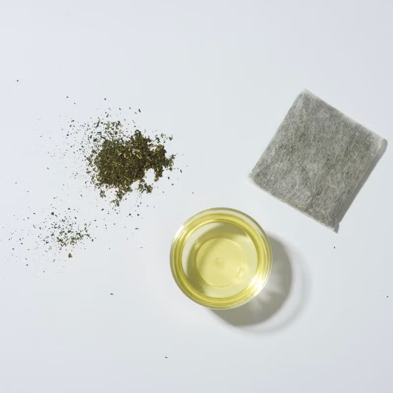 七三茶堂 研磨冷萃茶包丨炒菁綠茶  環保夾鏈袋