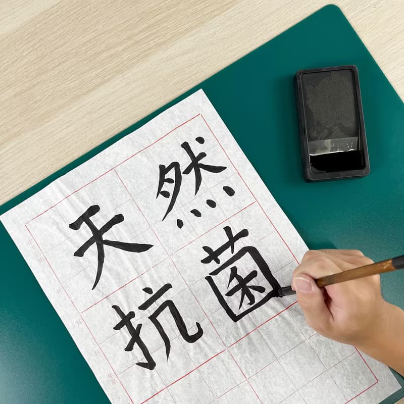 【開學必備】iMAT無毒抗菌雙層桌墊1.3mm 綠色永續 多功能學習