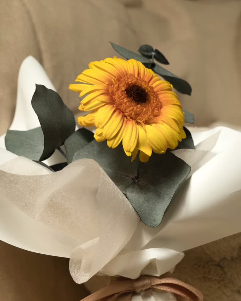 畢業季向陽系列永生小花束