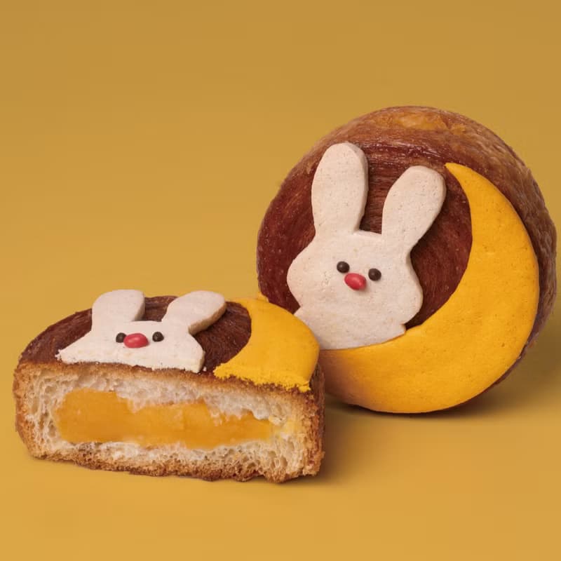 【冷凍包裝/寄送店取】中秋限定禮盒預購 兔兔奔月軟餅乾圓可頌