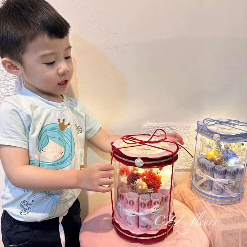 母親節限定_讓你有錢花鈔票蛋糕