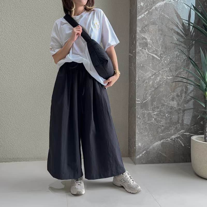 Giant 長褲 Black 黑色的