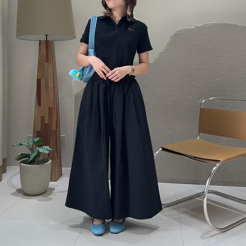 Giant 長褲 Black 黑色的