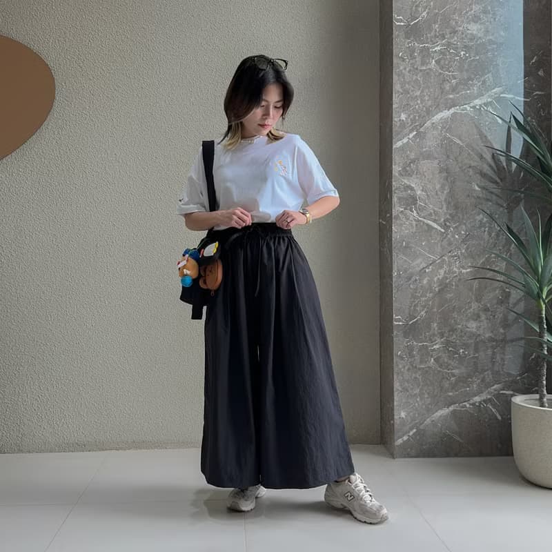 Giant 長褲 Black 黑色的