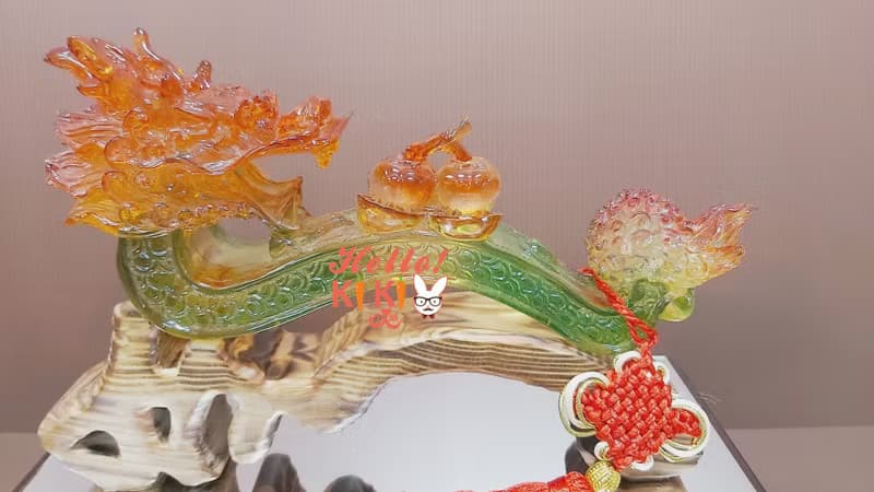 琉璃 祥龍獻瑞 升遷送禮 退休送禮 開幕送禮 新婚送禮 新居送禮