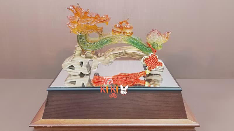 琉璃 祥龍獻瑞 升遷送禮 退休送禮 開幕送禮 新婚送禮 新居送禮