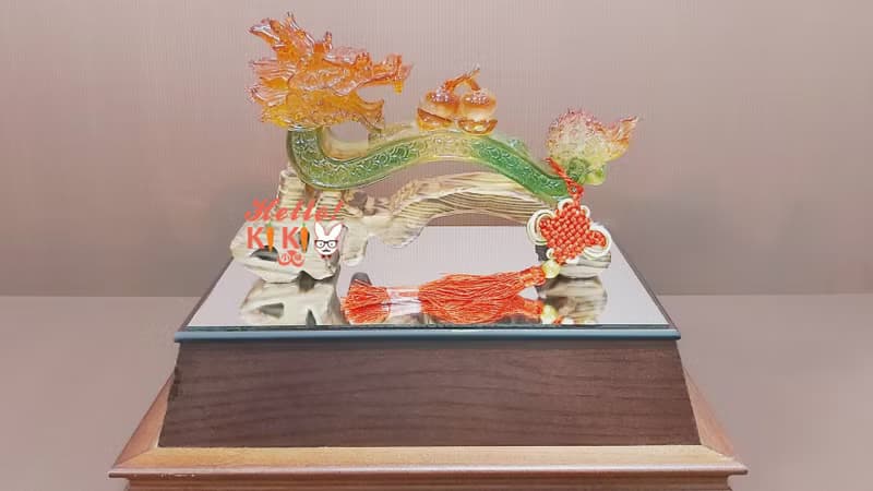 琉璃 祥龍獻瑞 升遷送禮 退休送禮 開幕送禮 新婚送禮 新居送禮