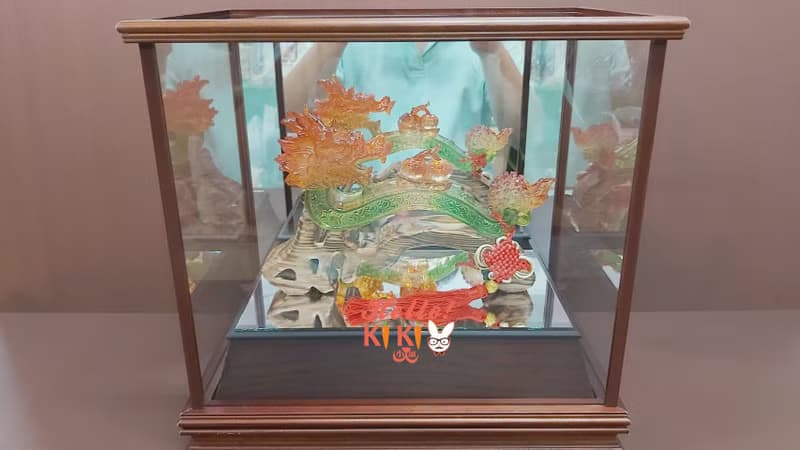 琉璃 祥龍獻瑞 升遷送禮 退休送禮 開幕送禮 新婚送禮 新居送禮