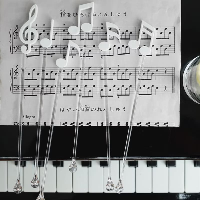 QUALY 音符攪拌棒(6入)