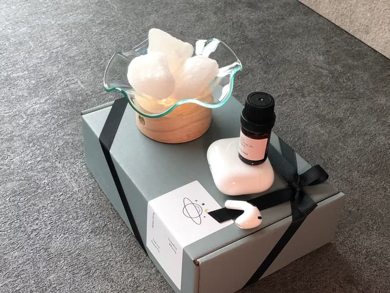 解憂∣鹽燈 3款  小花香氛燈系列