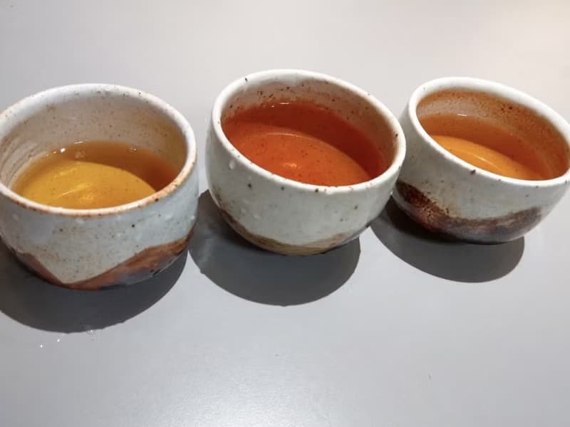 台灣在地職人手作志野燒小茶碗-方/圓(兩款)-含精裝小木盒