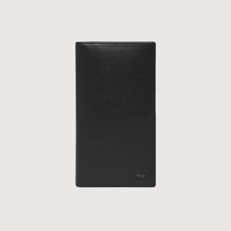 【免費升級送禮包裝】瓦拉頓-A 14卡薄型長夾-黑色/BF568-322-BK