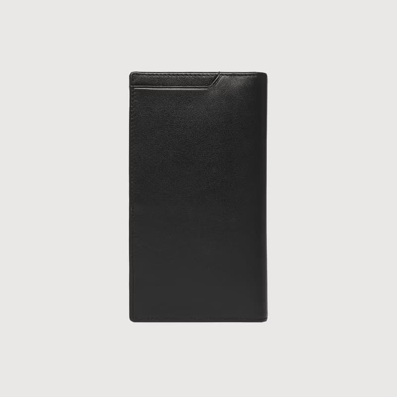 【免費升級送禮包裝】瓦拉頓-A 14卡薄型長夾-黑色/BF568-322-BK