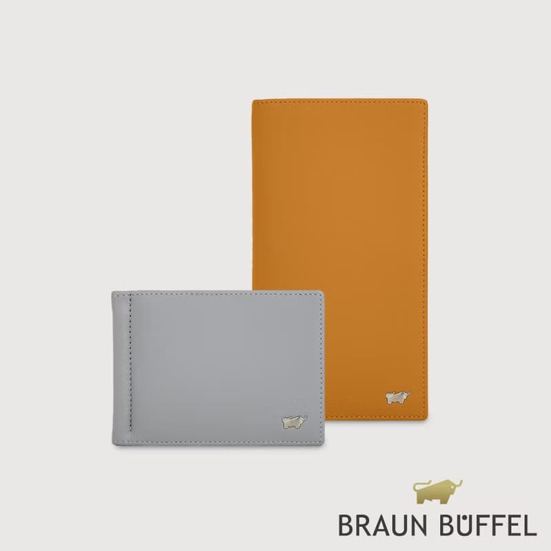 【免費升級送禮包裝】瓦拉頓-A 14卡薄型長夾-黑色/BF568-322-BK