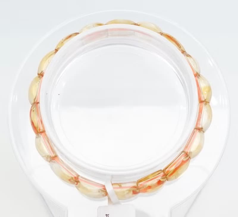 寶麗金珠寶-天然黃水晶手鍊