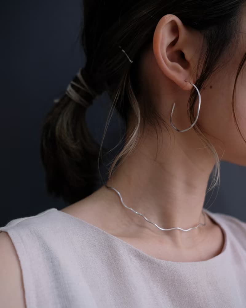 Driftwood 純銀Choker  頸鏈