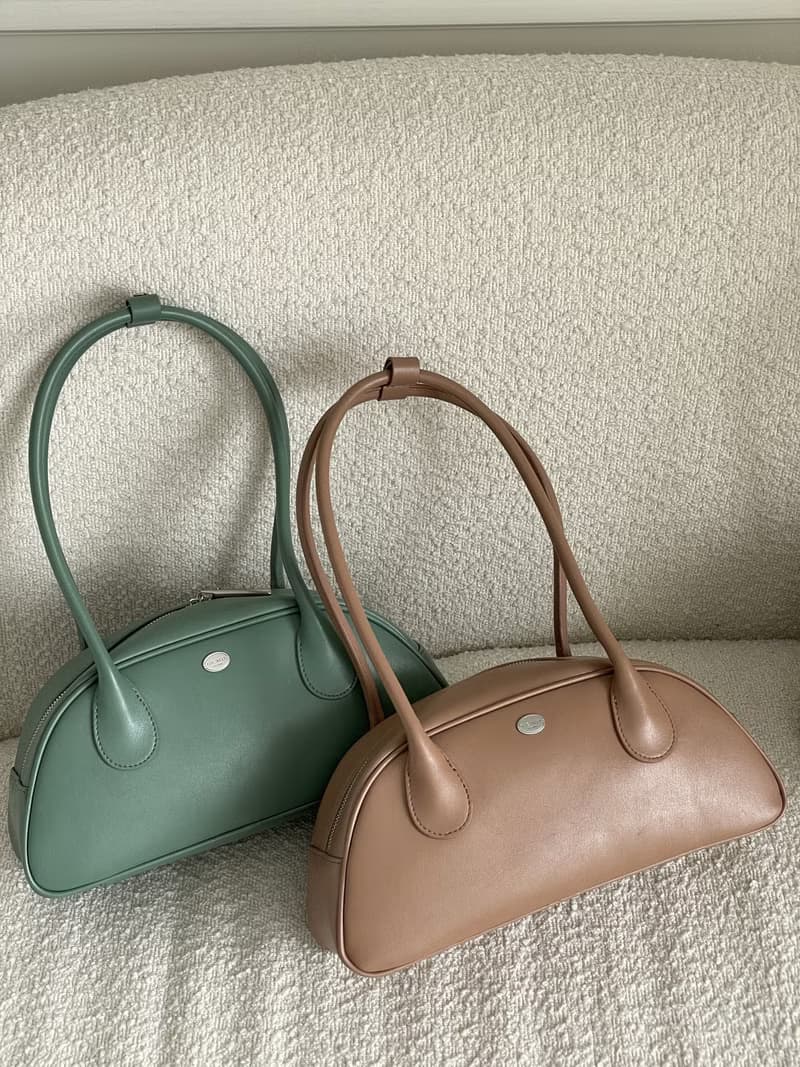 韓國 The Ally | SEMI BAG | 綠色 | 半月手袋 單肩包