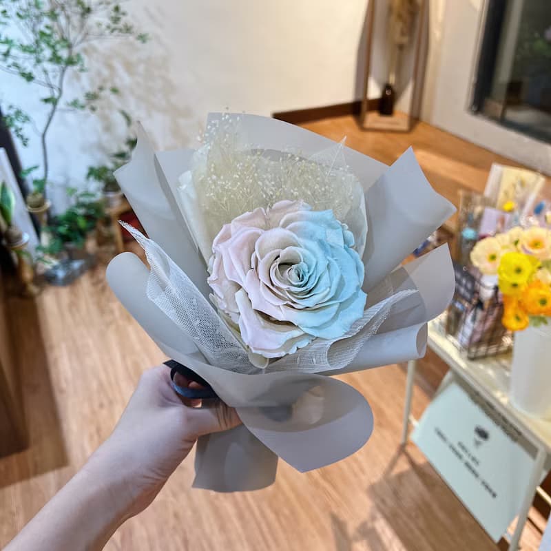 高人氣 厄瓜多永生玫瑰花束 新色登場 / 永生花 乾燥花 求婚 送禮