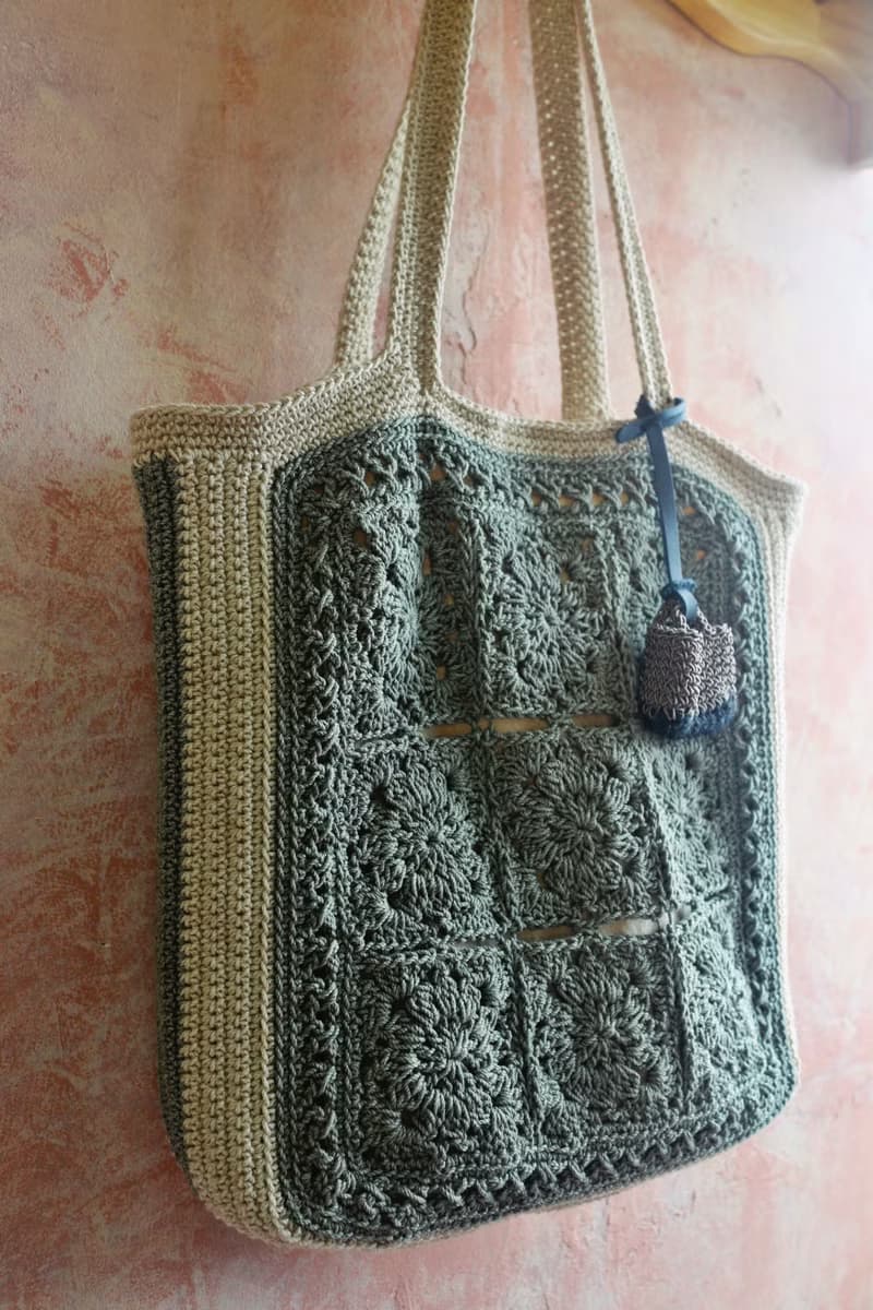 【限量現貨】Handmade手工編織亞麻棉繩編織袋/肩背包/通勤包