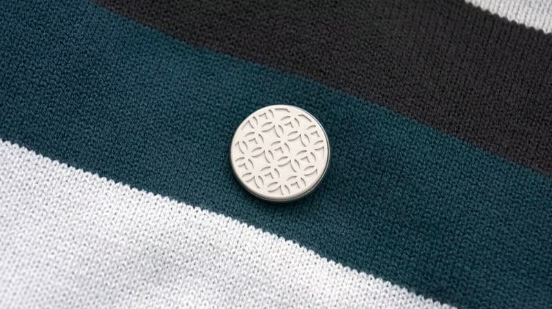 古錢幣水泥胸針| 質感與生活的台灣味