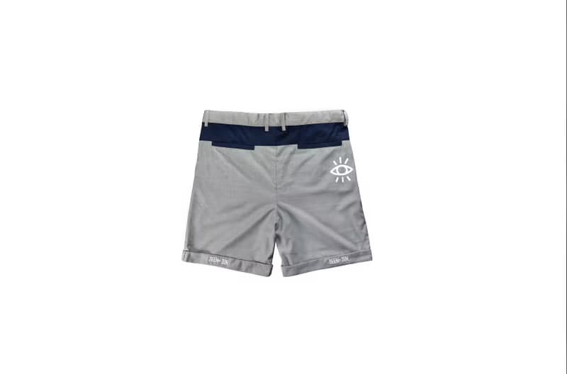 .67ARROW SEENER S_SHORTS_打摺寬版短褲 休閒短褲 灰色