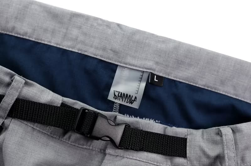 .67ARROW SEENER S_SHORTS_打摺寬版短褲 休閒短褲 灰色