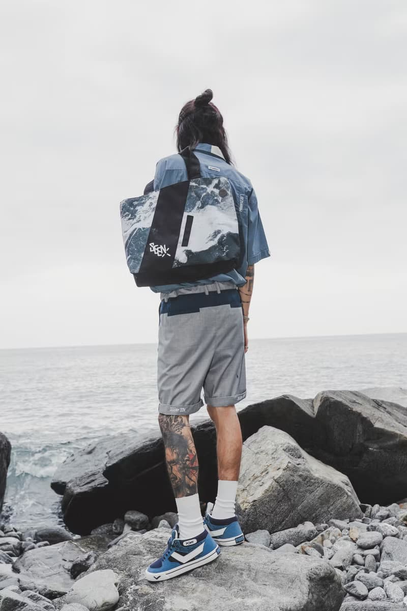 .67ARROW SEENER S_SHORTS_打摺寬版短褲 休閒短褲 灰色