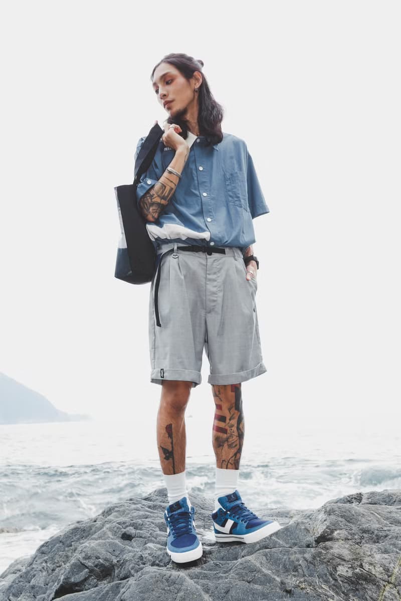 .67ARROW SEENER S_SHORTS_打摺寬版短褲 休閒短褲 灰色