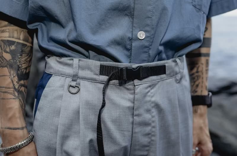 .67ARROW SEENER S_SHORTS_打摺寬版短褲 休閒短褲 灰色