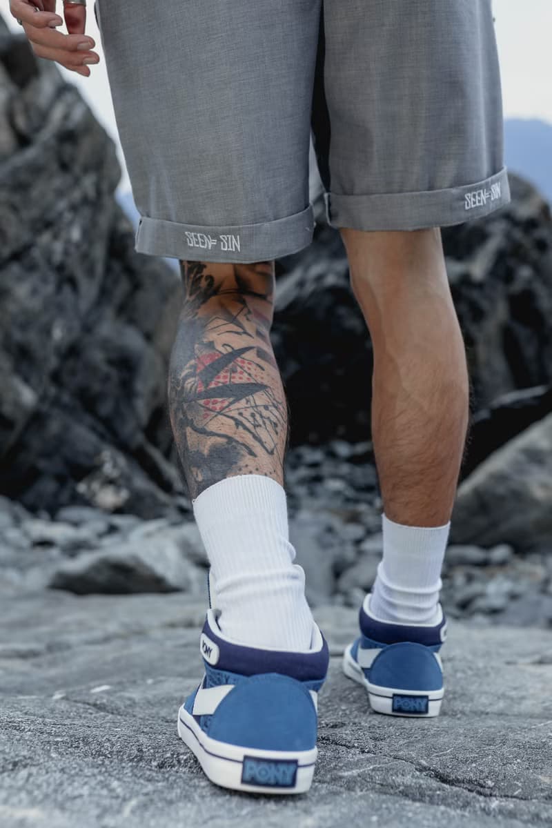 .67ARROW SEENER S_SHORTS_打摺寬版短褲 休閒短褲 灰色