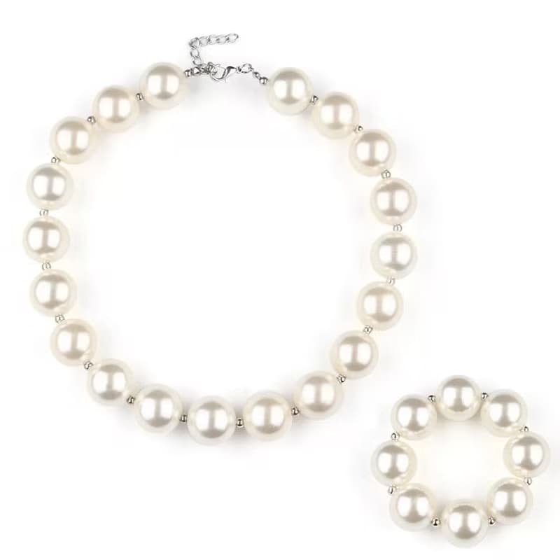 Cutie Bella兒童首飾項鍊手鍊套裝 Chunky Necklace bracelet set