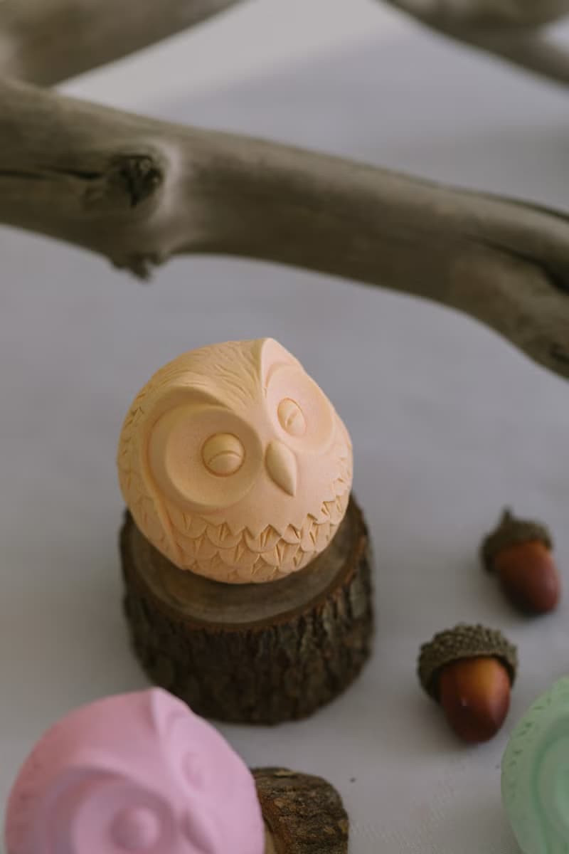 貓頭鷹擴香石-B款-生日禮 聖誕禮物 情人節禮物 療癒小物