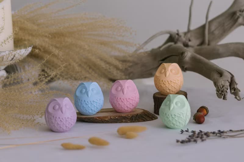 貓頭鷹擴香石-B款-生日禮 聖誕禮物 情人節禮物 療癒小物