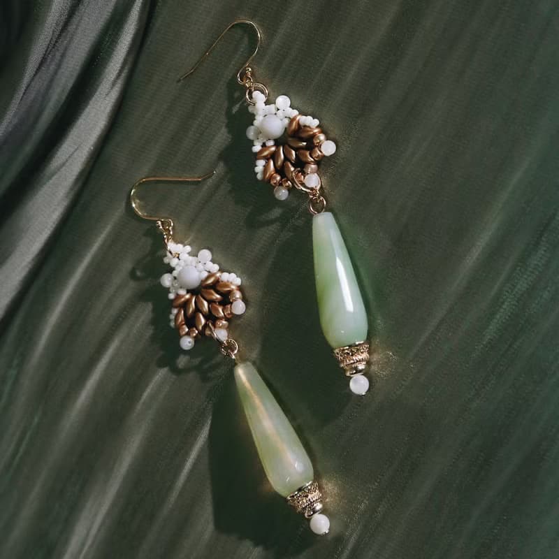 Creusa Earpieces 克蕾烏莎瑪瑙耳飾