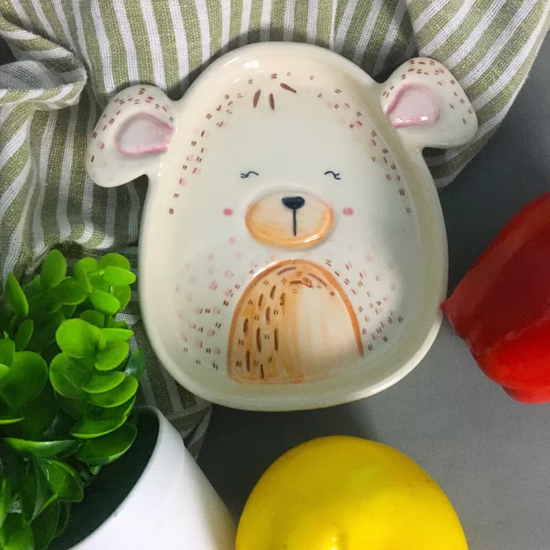 sweet bear dish