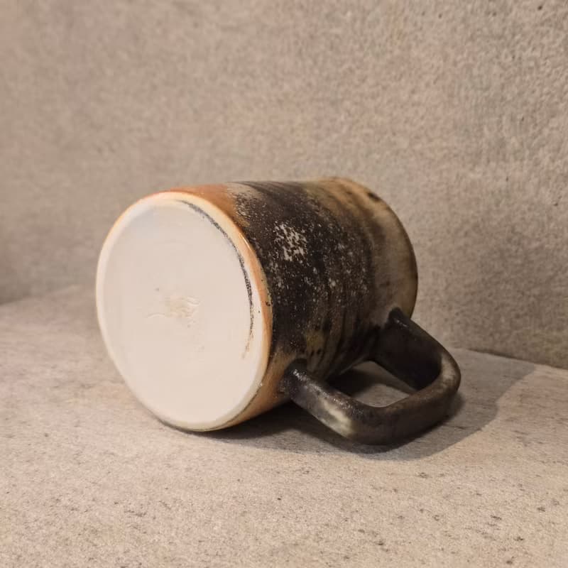 柴燒瓷土 / 絞泥馬克杯 / 咖啡杯