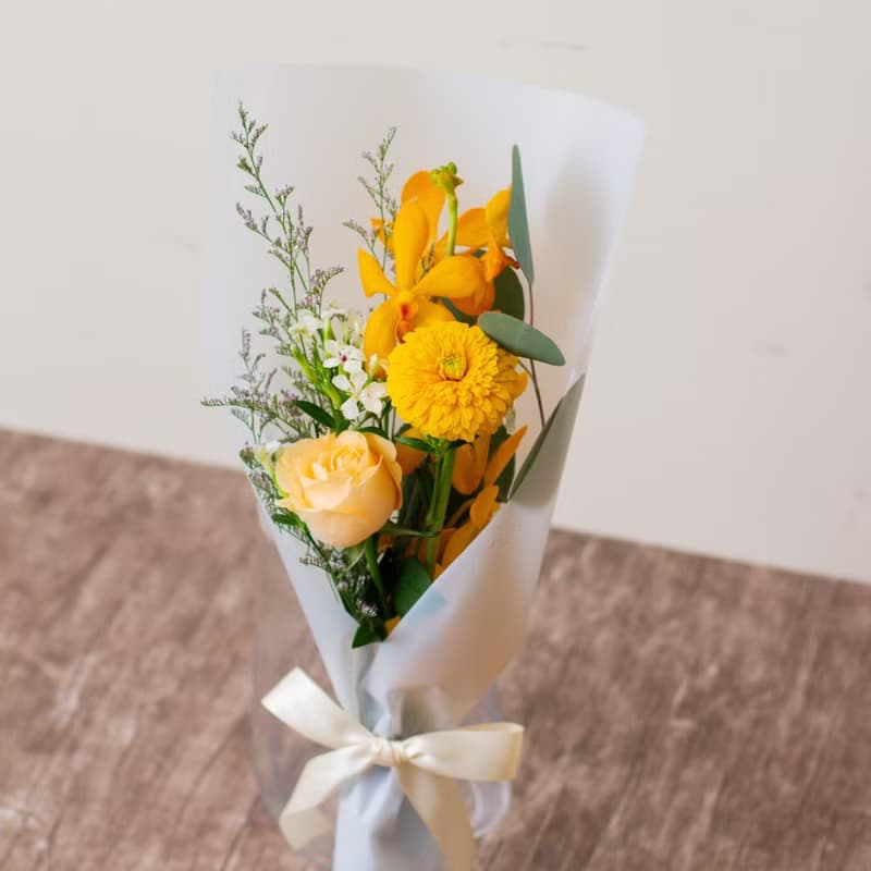香甜芒果冰花束