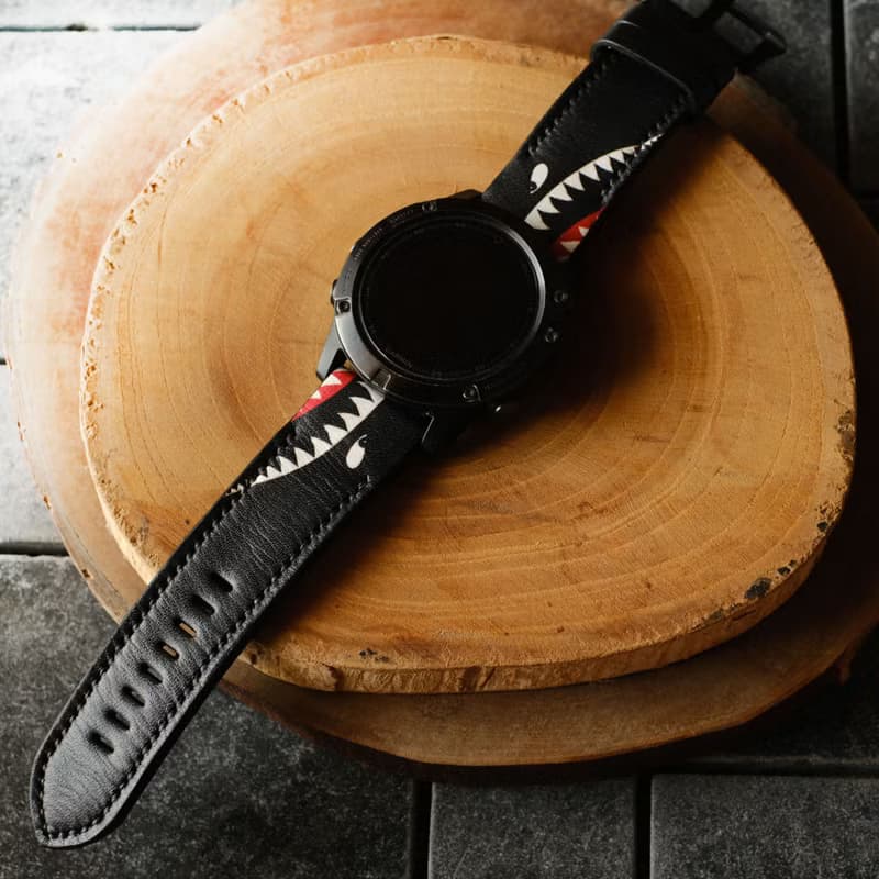 Garmin Quick Fit Strap Warhawk Black Design