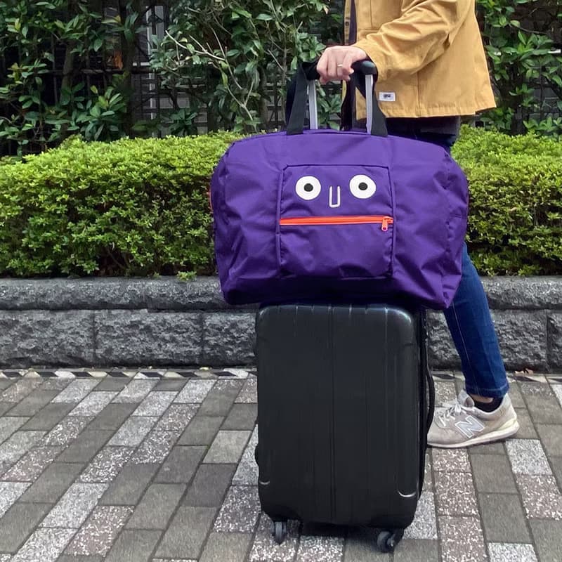 【Travel Monster】折りたたみボストンバッグ 選べる４色
